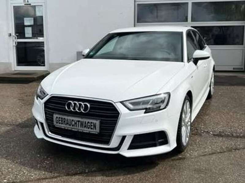 Ibisweiß Gebraucht 2018 Audi A3 Sport Kleinwagen | 18.200 € (Guter Preis) - Bild 1/4