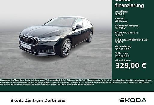 Schwarz Gebraucht 2025 Skoda Superb LAURIN & KLEMENT Kombi | 43.741 € (Superpreis) - Bild 1/4