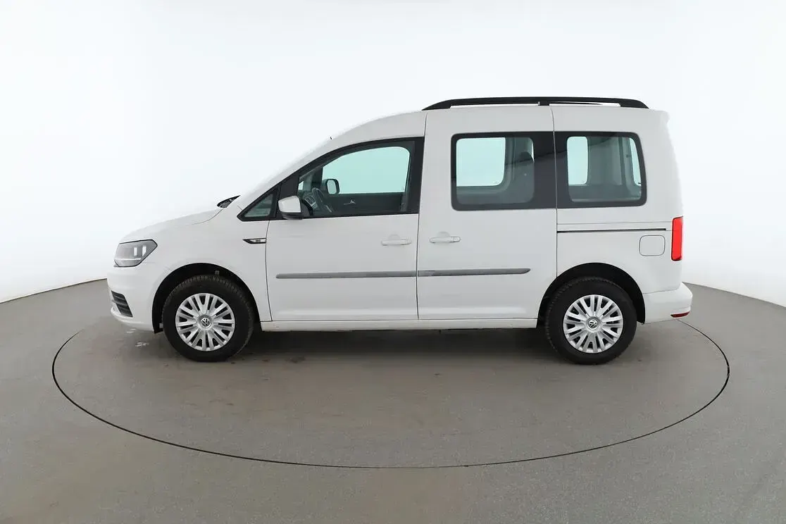 Gebraucht VW Caddy Trendline 84 PS (61 kW) 2017 Weiß Van / Kleinbus