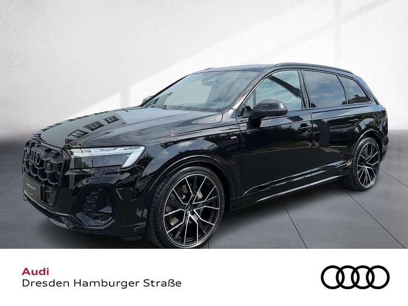 Mythosschwarz metallic Neu 2025 Audi Q7 S-Line SUV | 122.534 € - Bild 1/4