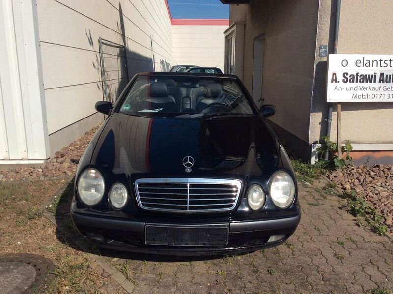 Schwarz Gebraucht 1999 Mercedes CLK320 Cabrio | 3.499 € (Superpreis) - Bild 1/4