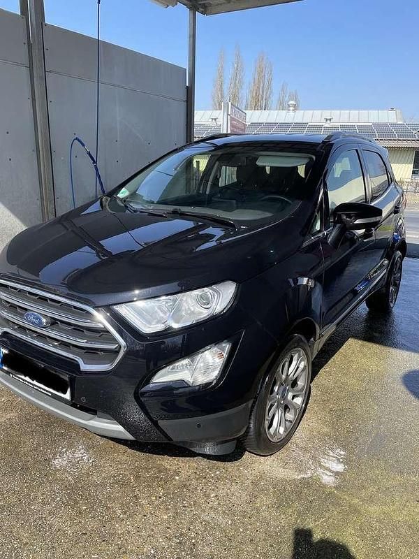 Brugt Ford Ecosport Titanium 125 HK (91 kW) 2019 Sort SUV