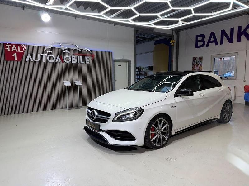 Gebraucht Mercedes A45 AMG AMG 381 PS (280 kW) 2015 Calcitweiss/zirrusweiss Limousine