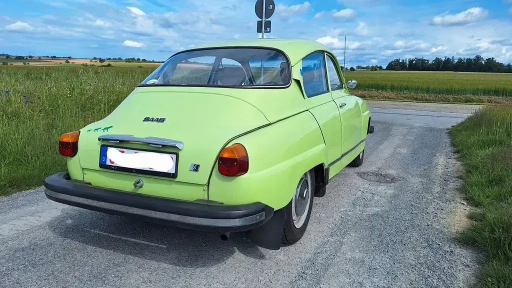 Gebraucht Saab 96 65 PS (47 kW) 1976 Grün Limousine
