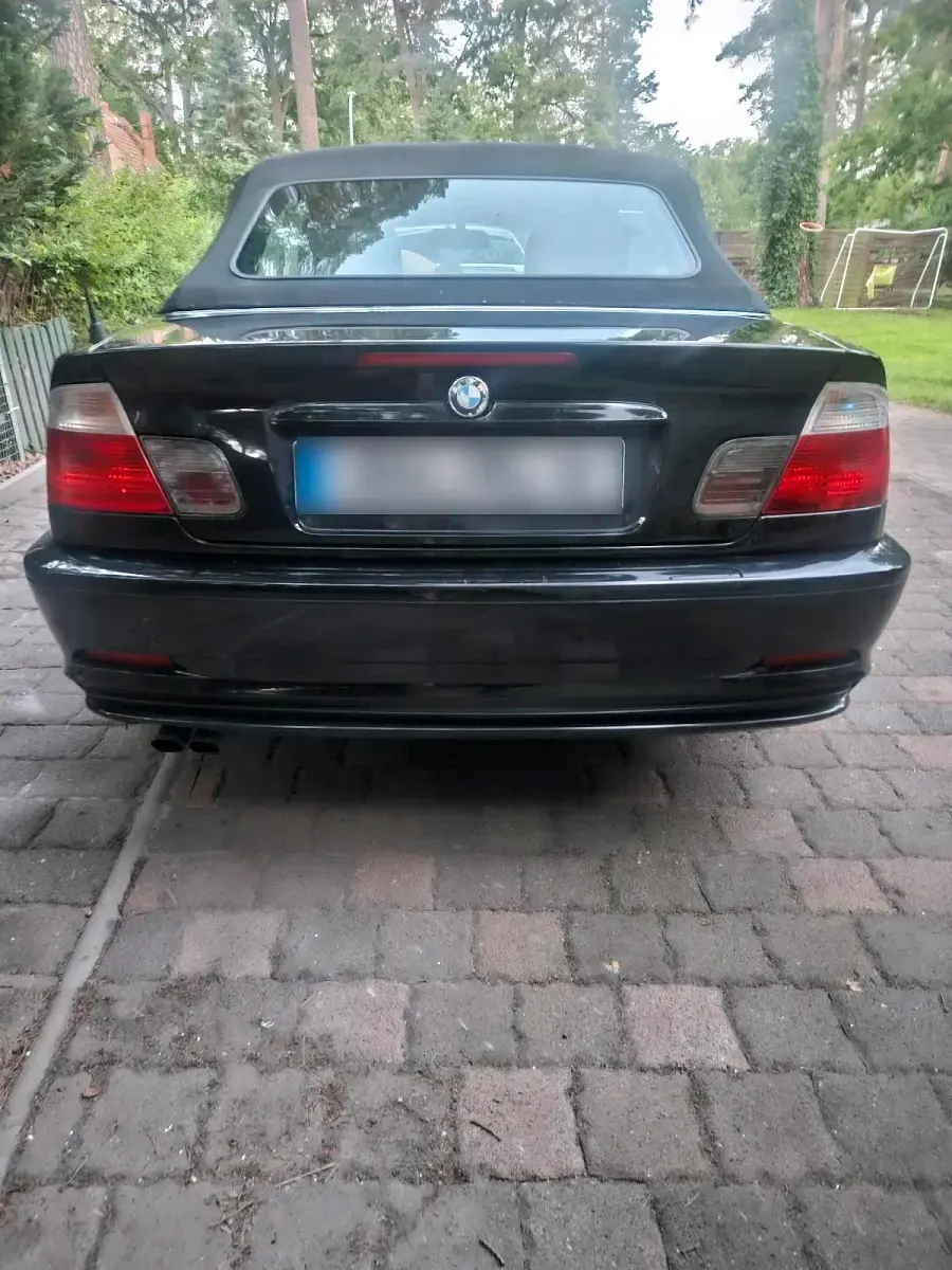 Gebraucht BMW 323 172 PS (126 kW) 2000 Schwarz Cabrio