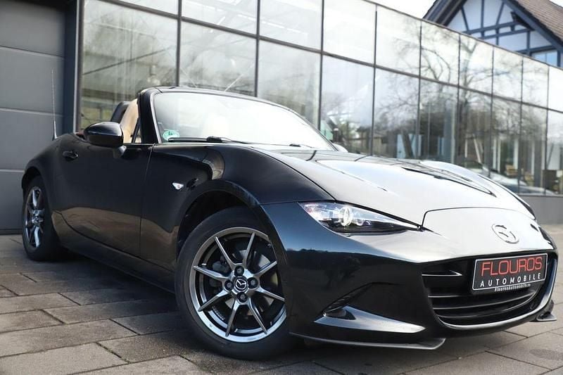 Gebraucht Mazda MX5 Prime-Line 131 PS (96 kW) 2018 Schwarz Cabrio