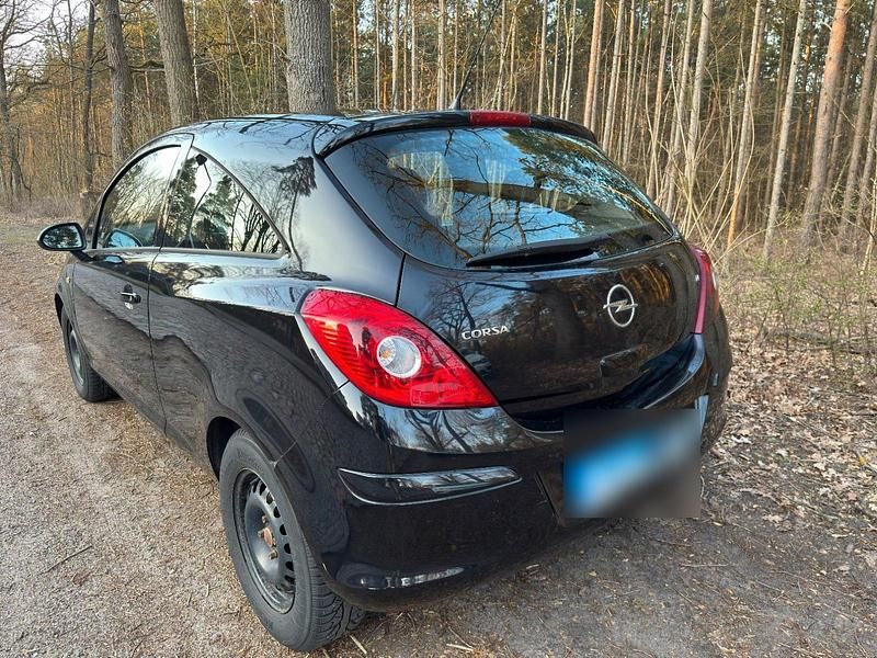 Gebraucht Opel Corsa Edition 90 PS (66 kW) 2009 Schwarz Kleinwagen