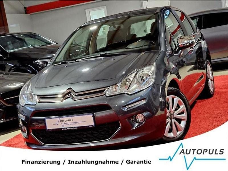 Lack grau shark/metallicl (metallic) Gebraucht 2015 Citroën C3 SELECTION Kleinwagen | 4.999 € (Guter Preis) - Bild 1/4