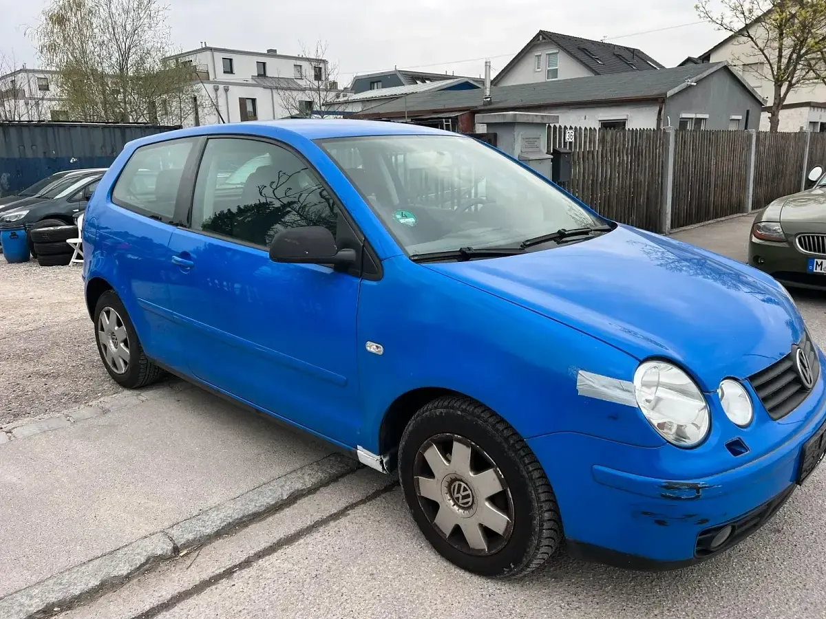 Gebraucht VW Polo 2003 Blau Kleinwagen