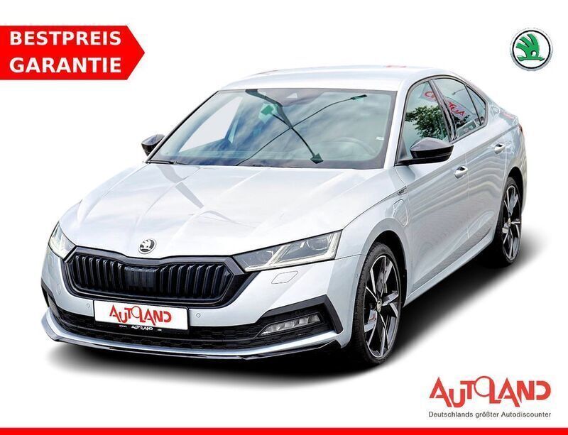 Silber Gebraucht 2022 Skoda Octavia SportLine Limousine | 26.950 € (Etwas zu teuer) - Bild 1/4