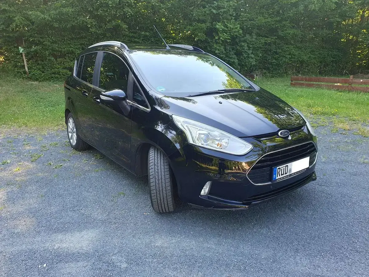 Gebraucht Ford B-MAX Titanium 125 PS (91 kW) 2017 Schwarz Van / Kleinbus