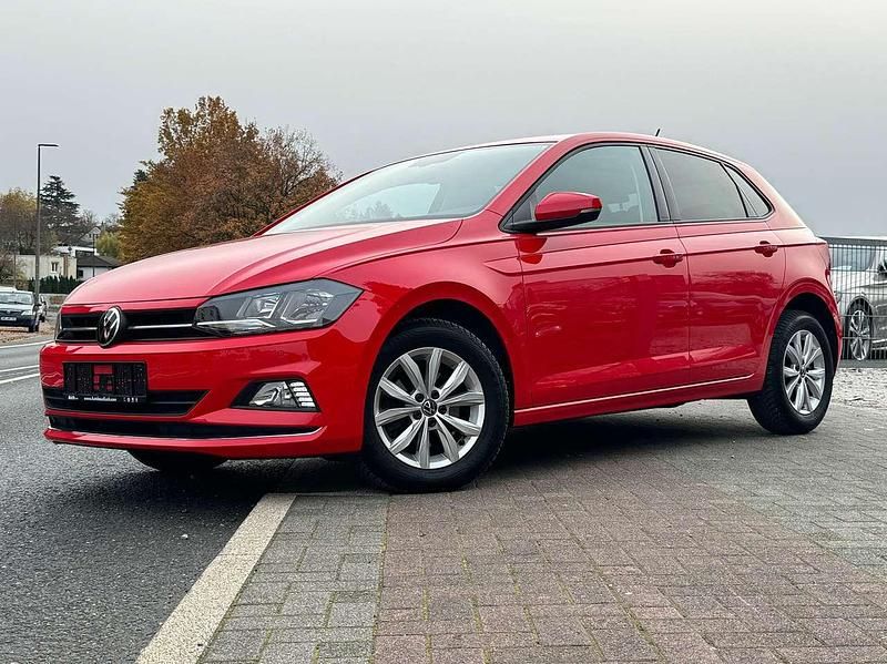 Rot Gebraucht 2021 VW Polo Highline Kleinwagen | 15.800 € (Fairer Preis) - Bild 1/4