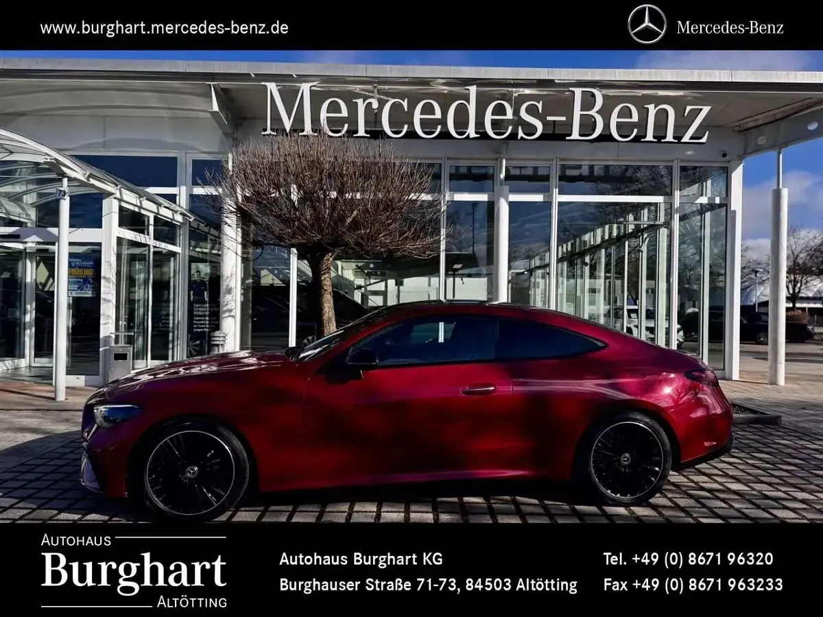 Gebraucht Mercedes CLE220 AMG line 197 PS (144 kW) 2024 Rot Coupé