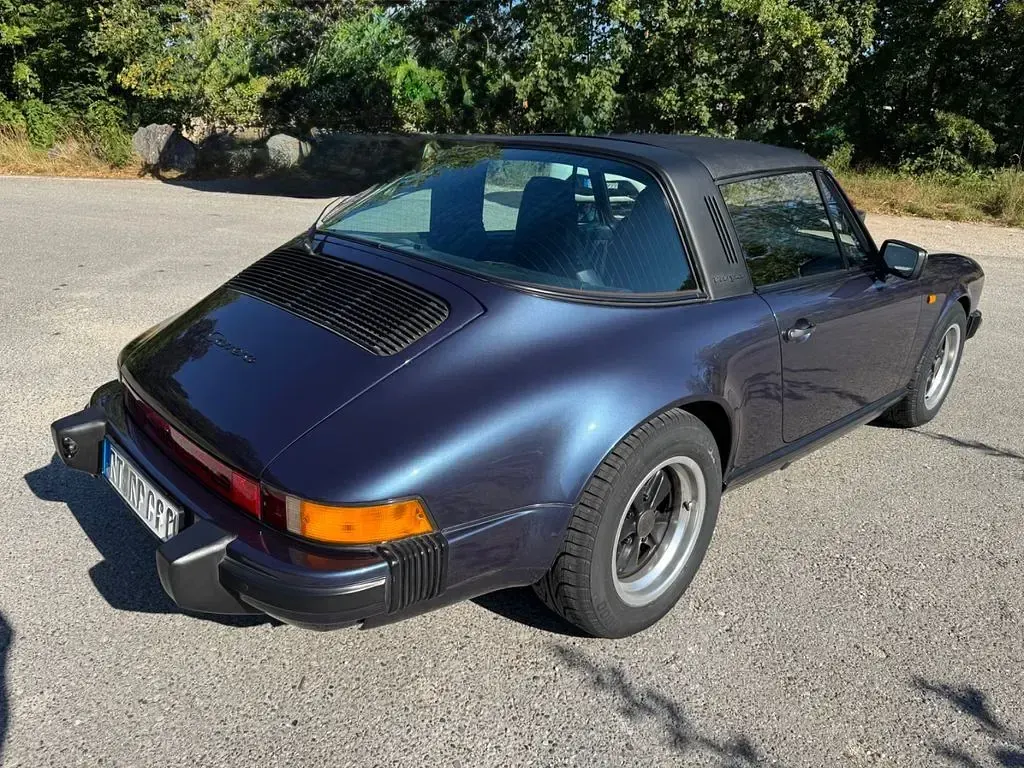 Gebraucht Porsche 911 237 PS (174 kW) 1986 Blau Cabrio