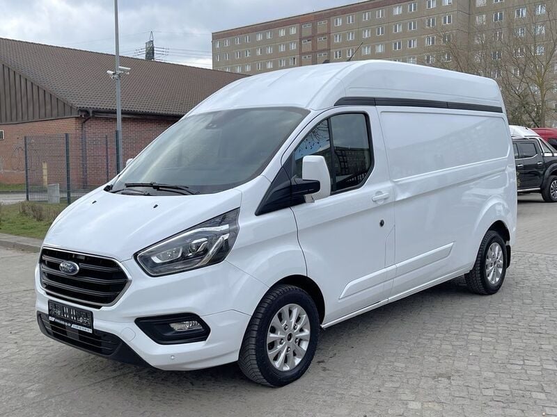 Weiß Gebraucht 2021 Ford Transit Custom Van / Kleinbus | 18.921 € (Guter Preis) - Bild 1/4