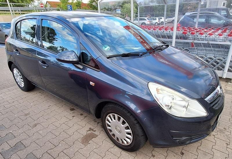 Blau Gebraucht 2009 Opel Corsa S Limousine | 2.500 € (Guter Preis) - Bild 1/4
