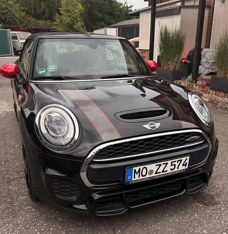 Schwarz Gebraucht 2016 Mini John Cooper Works Cabriolet Cabrio | 14.900 € (Guter Preis) - Bild 1/4