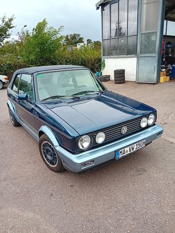 Gebraucht VW Golf Cabriolet Karmann 98 PS (72 kW) 1990 Blau Cabrio