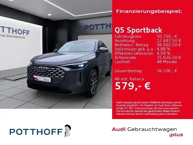 Gebraucht Audi Q5 Sportback Sport 204 PS (150 kW) 2025 SUV