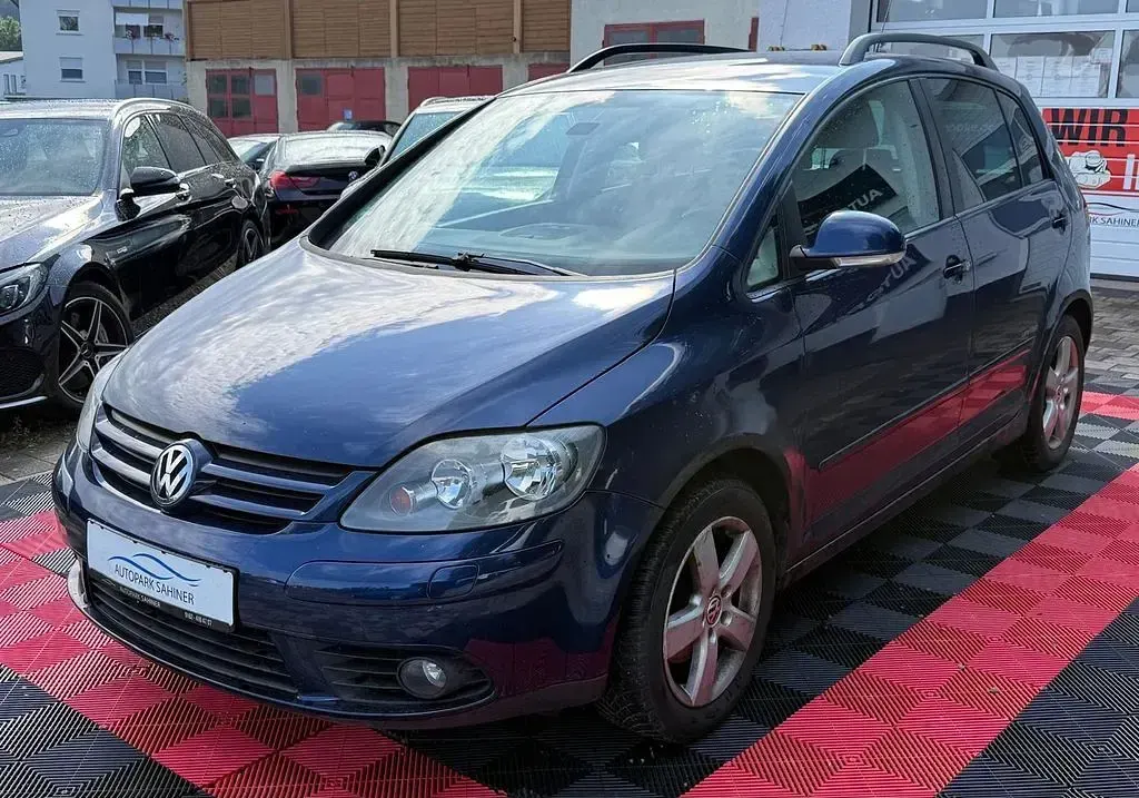 Gebraucht VW Golf Plus United 80 PS (58 kW) 2008 Blau Van / Kleinbus