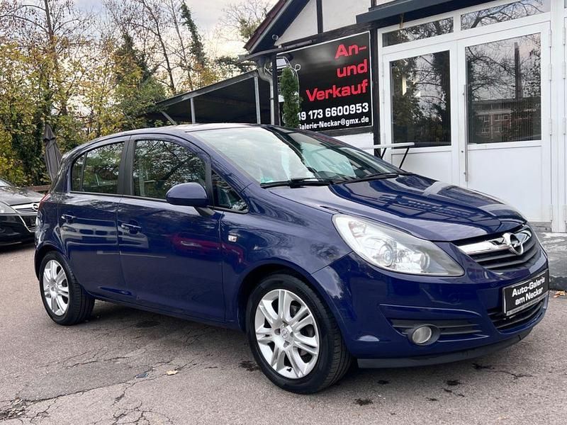 Blau Gebraucht 2010 Opel Corsa Innovation Limousine | 3.990 € (Fairer Preis) - Bild 1/4