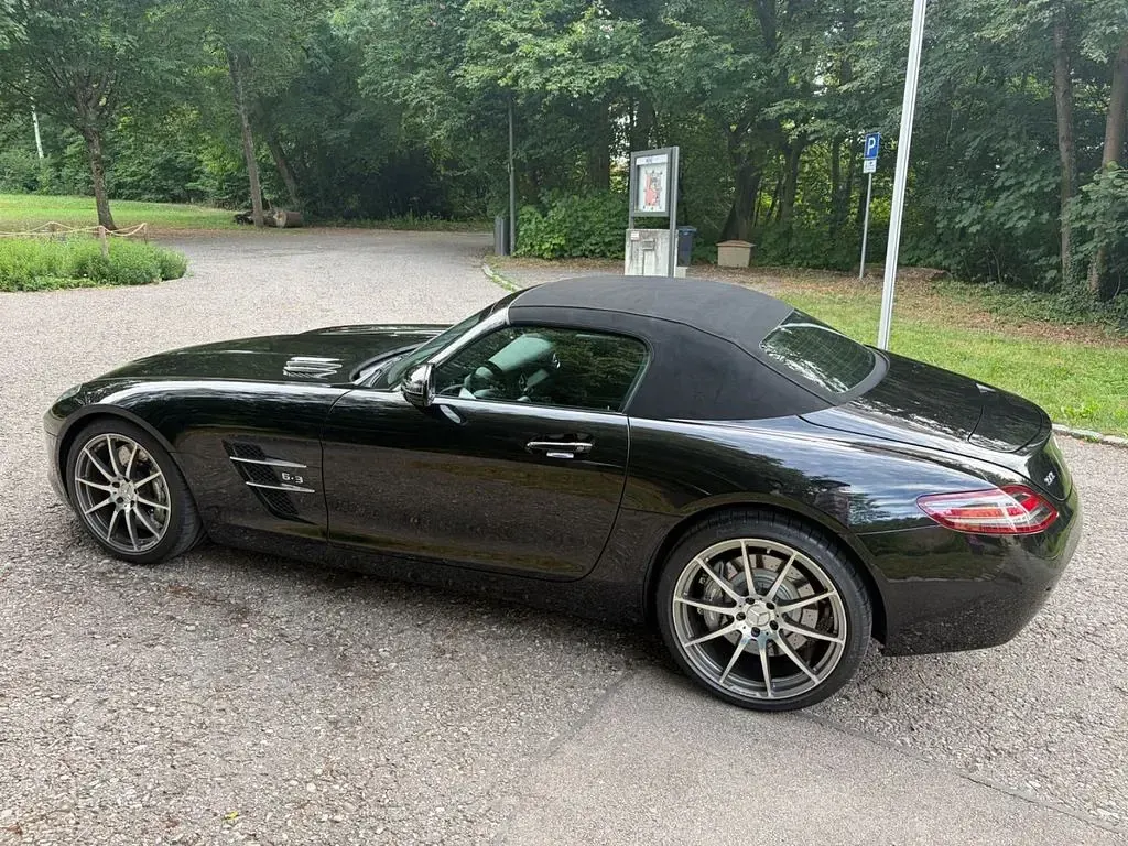Gebraucht Mercedes SLS AMG AMG 571 PS (419 kW) 2011 Schwarz Cabrio