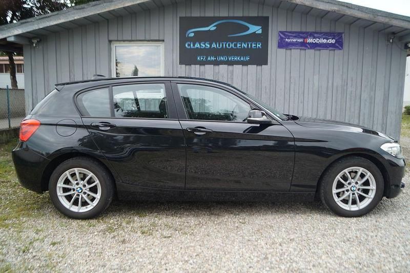Gebraucht BMW 116 Advantage 116 PS (85 kW) 2015 Schwarz Kleinwagen