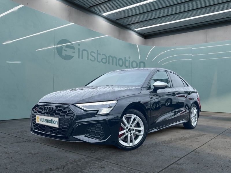 Schwarz Gebraucht 2024 Audi S3 Sport Limousine | 50.590 € (Teuer) - Bild 1/4