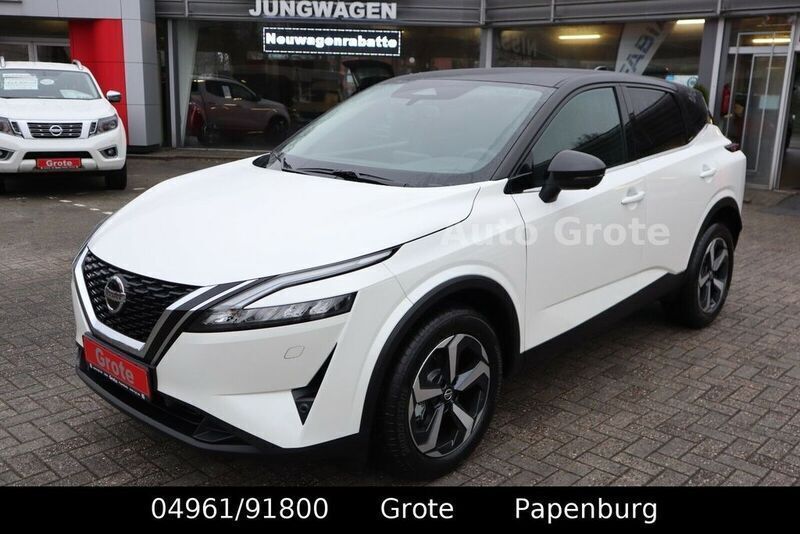 Weiß metallic Gebraucht 2022 Nissan Qashqai N-Connecta SUV | 29.990 € (Teuer) - Bild 1/4