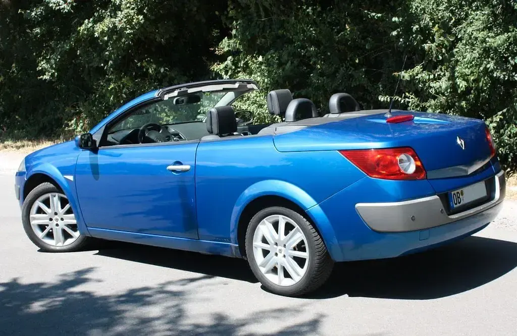 Gebraucht Renault Mégane Cabriolet Exception 163 PS (119 kW) 2005 Blau Cabrio