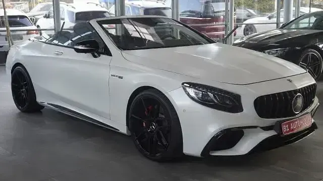 Gebraucht Mercedes S63 AMG AMG 612 PS (450 kW) 2020 Schwarz Cabrio