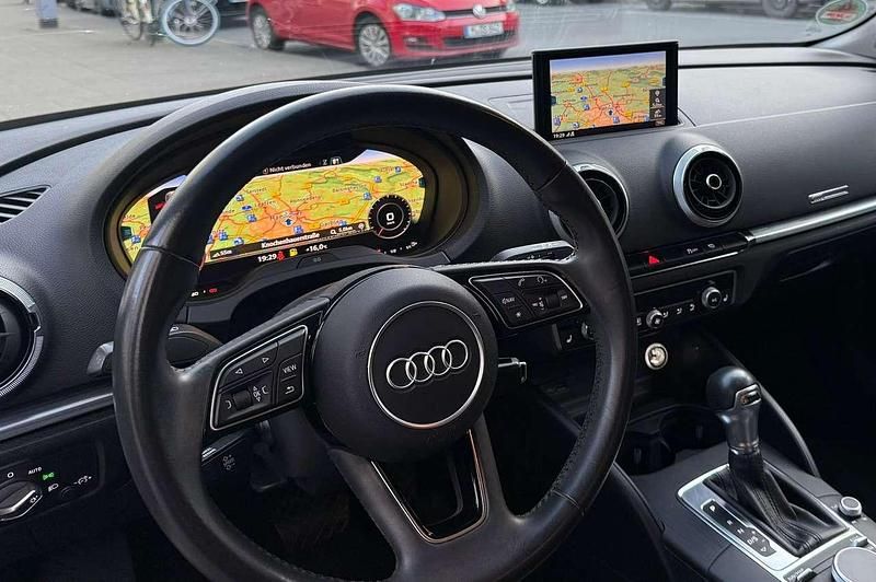 Schwarz Gebraucht 2019 Audi A3 Sportback Design Kleinwagen | 14.500 € (Guter Preis) - Bild 1/4