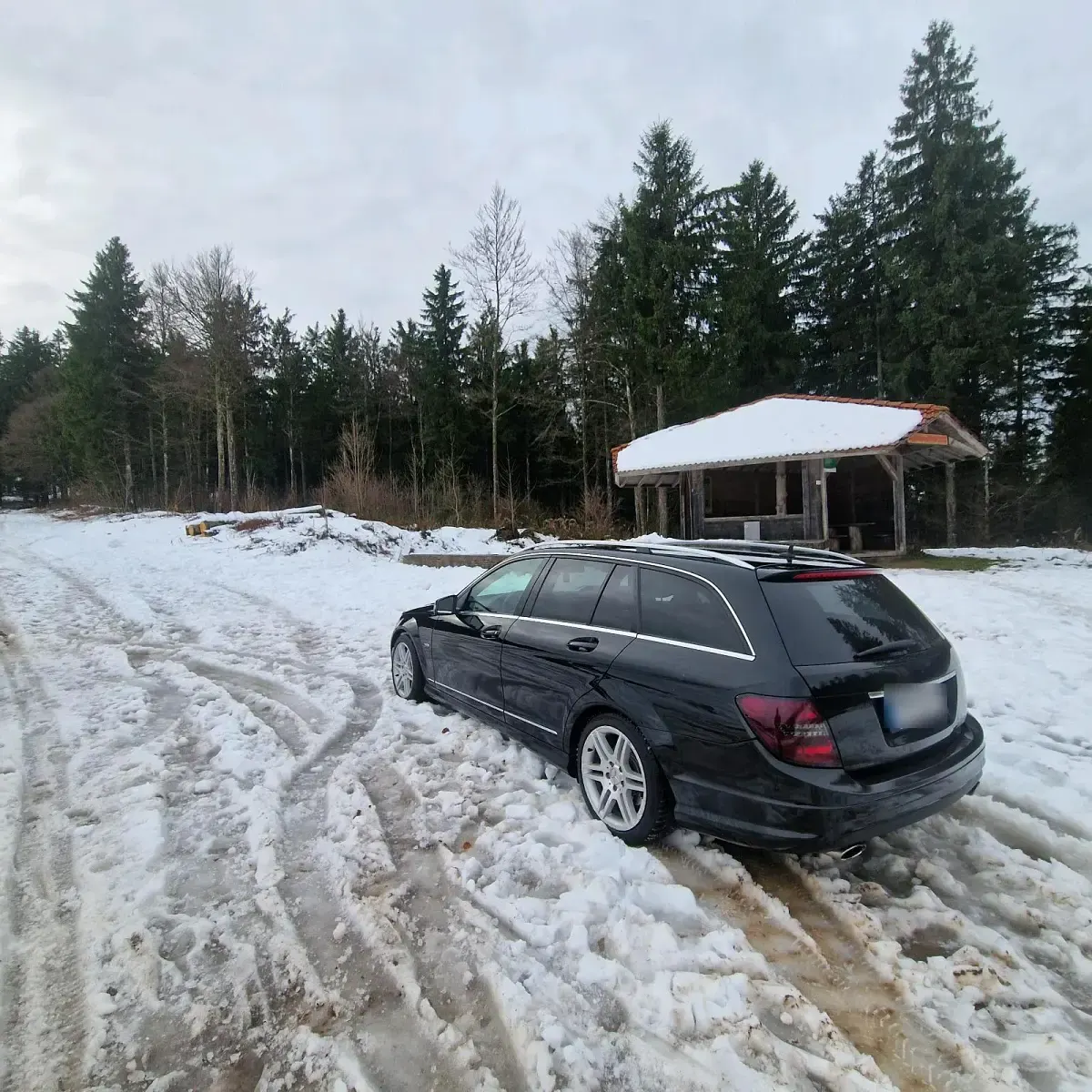 Gebraucht Mercedes C350 231 PS (169 kW) 2010 Schwarz Kombi