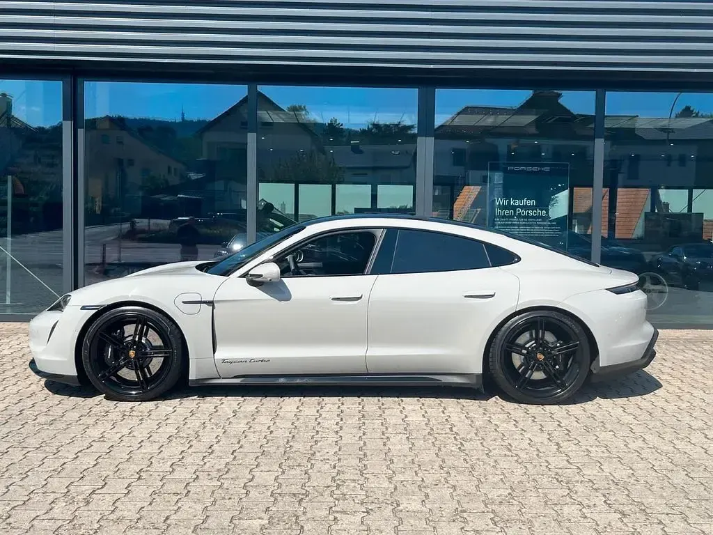 Gebraucht Porsche Taycan Turbo 500 kW (680 PS) 2020 Grau Limousine