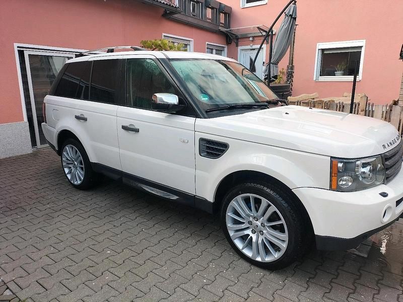 Weiß Gebraucht 2009 Land Rover Range Rover Sport SUV | 10.700 € (Etwas zu teuer) - Bild 1/4