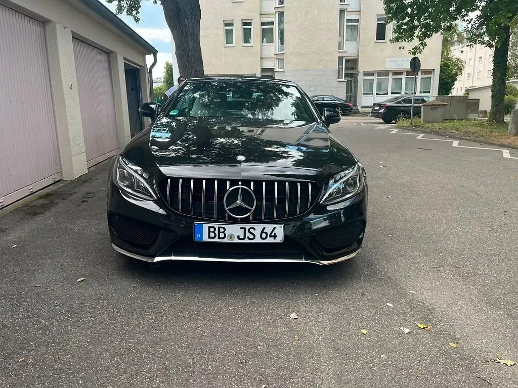 Gebraucht Mercedes C200 AMG line 184 PS (135 kW) 2017 Schwarz Cabrio