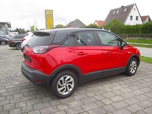 Gebraucht Opel Crossland X 99 PS (72 kW) 2018 Lava rot SUV