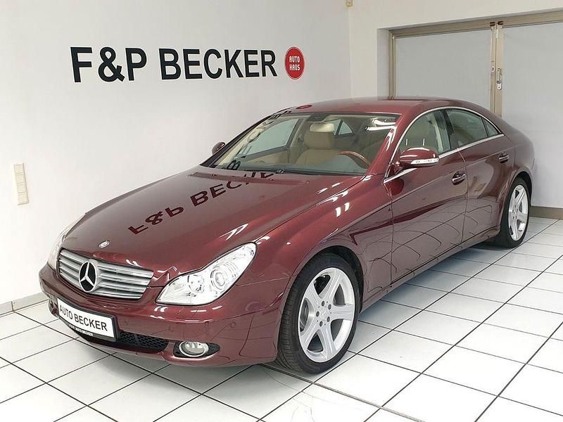 Rot Gebraucht 2006 Mercedes CLS350 Limousine | 18.790 € - Bild 1/4