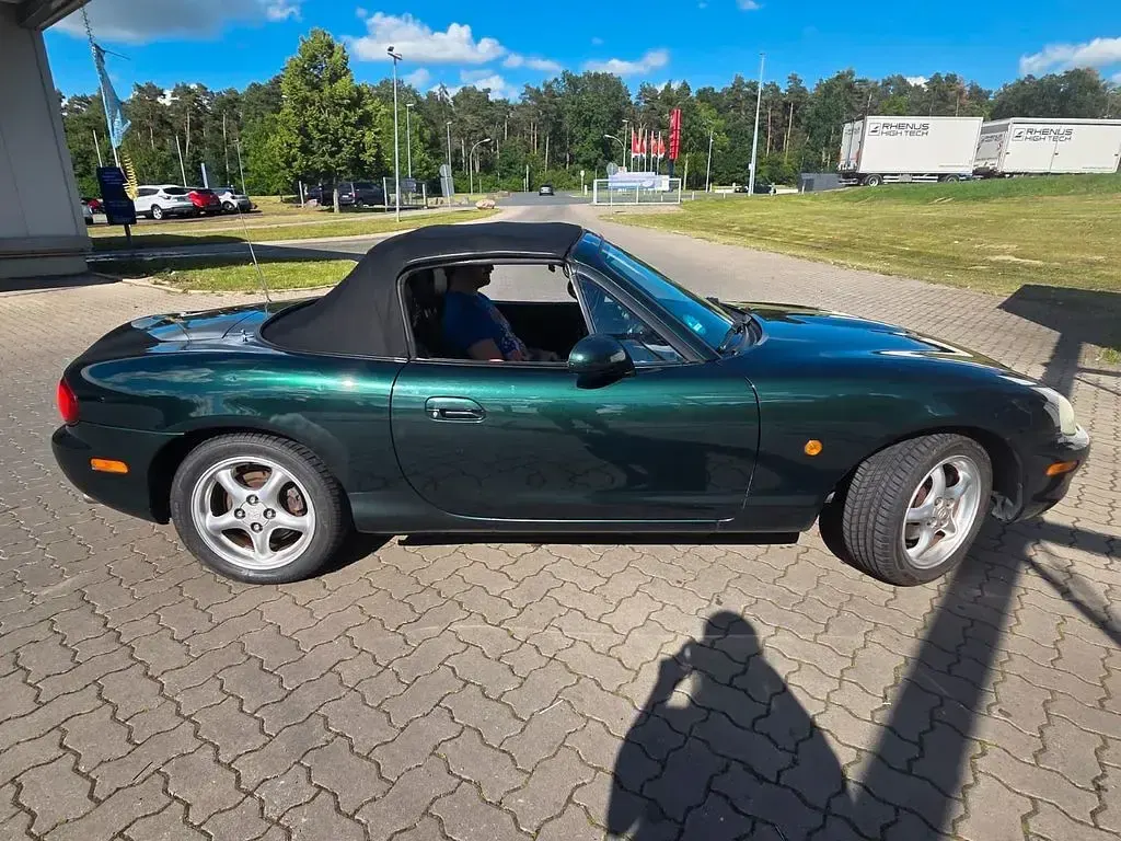 Gebraucht Mazda MX5 110 PS (80 kW) 1999 Grün Cabrio
