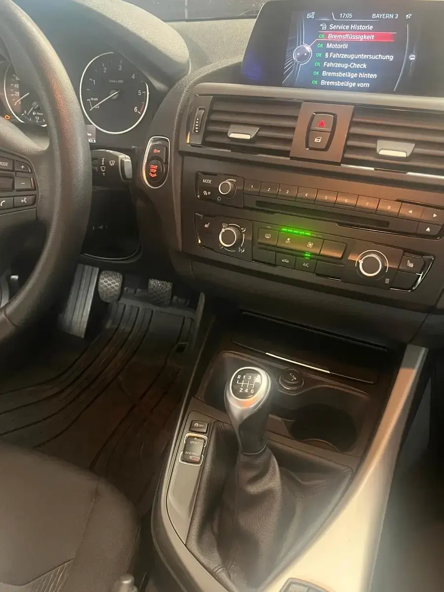 Gebraucht BMW 114 95 PS (69 kW) 2014 Weiß Kleinwagen