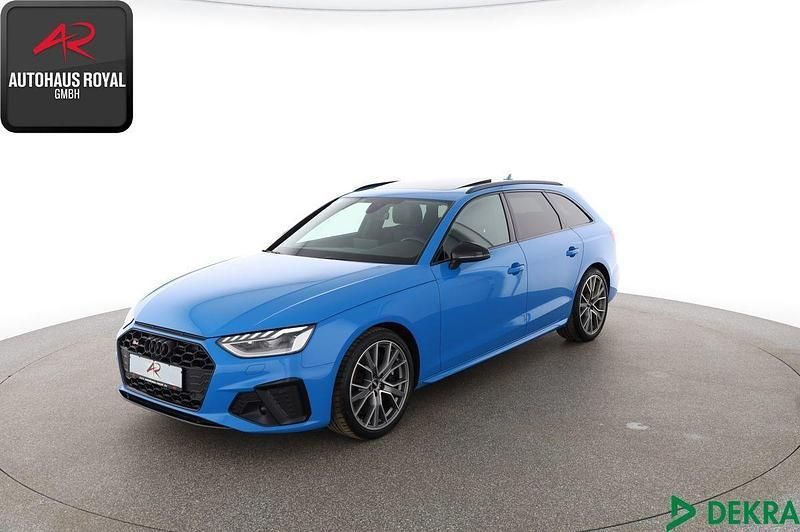Blau Gebraucht 2020 Audi S4 Advanced Kombi | 39.780 € (Fairer Preis) - Bild 1/4