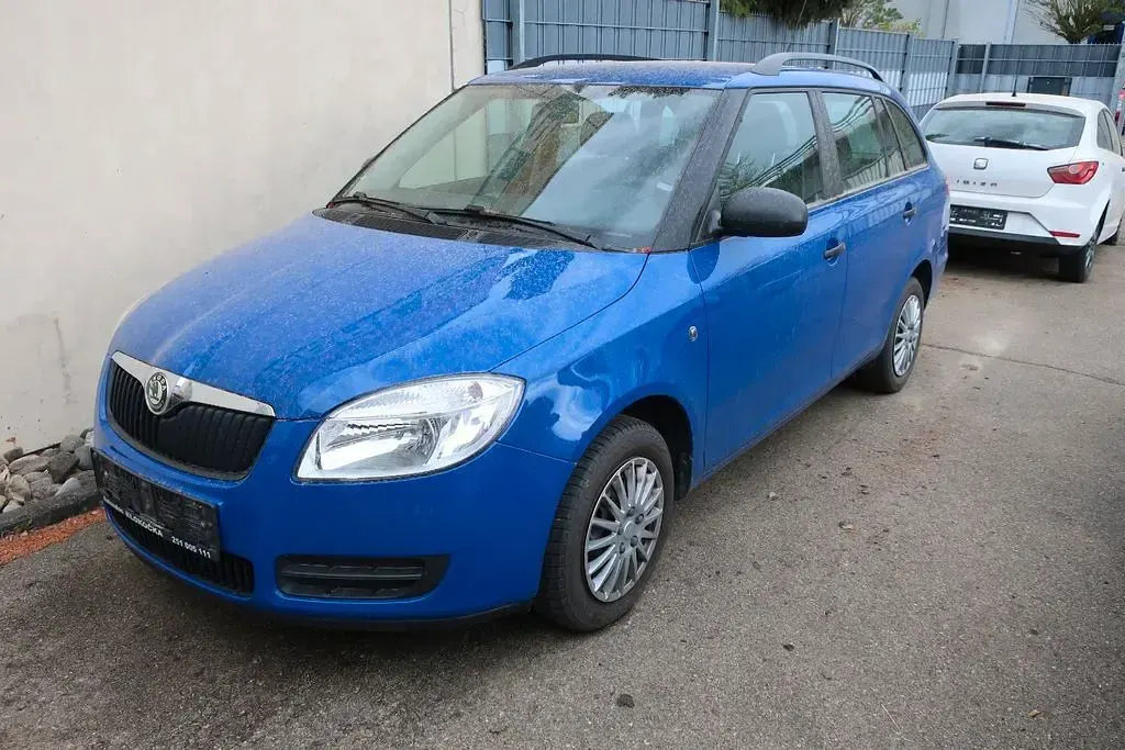 Brugt Skoda Fabia 60 HK (44 kW) 2010 Blå Stationcar
