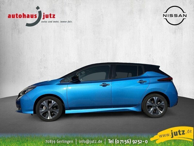 Gebraucht Nissan Leaf 360º 110 kW (150 PS) 2021 Blau Kleinwagen