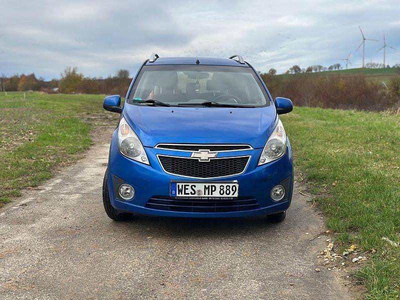 Gebraucht Chevrolet Spark LT 82 PS (60 kW) 2010 Blau Kleinwagen
