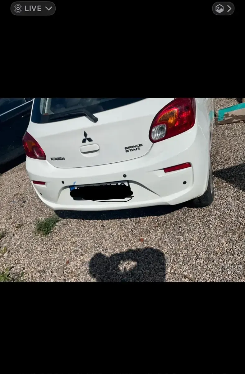Gebraucht Mitsubishi Space Star 71 PS (52 kW) 2018 Weiß Kleinwagen