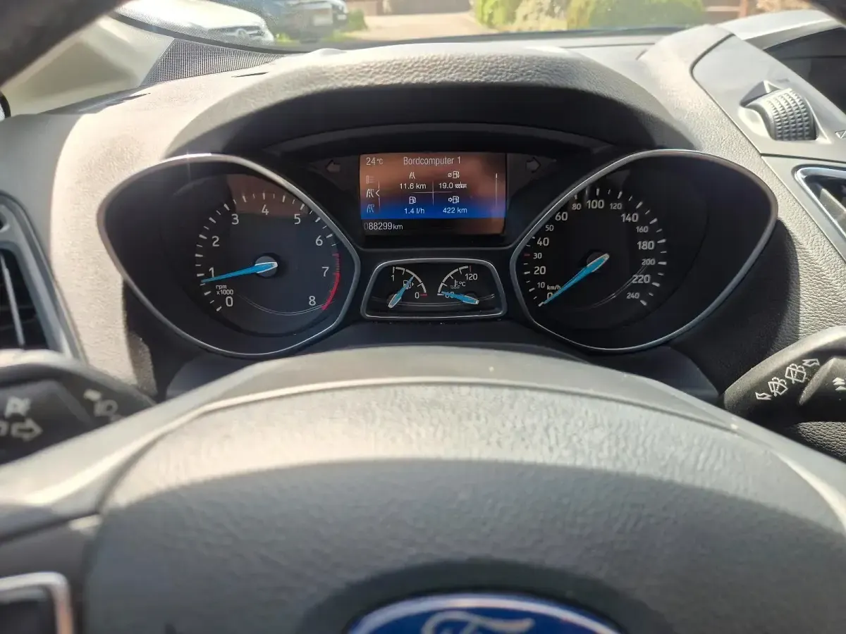 Gebraucht Ford Grand C-Max 125 PS (91 kW) 2017 Blau Van / Kleinbus