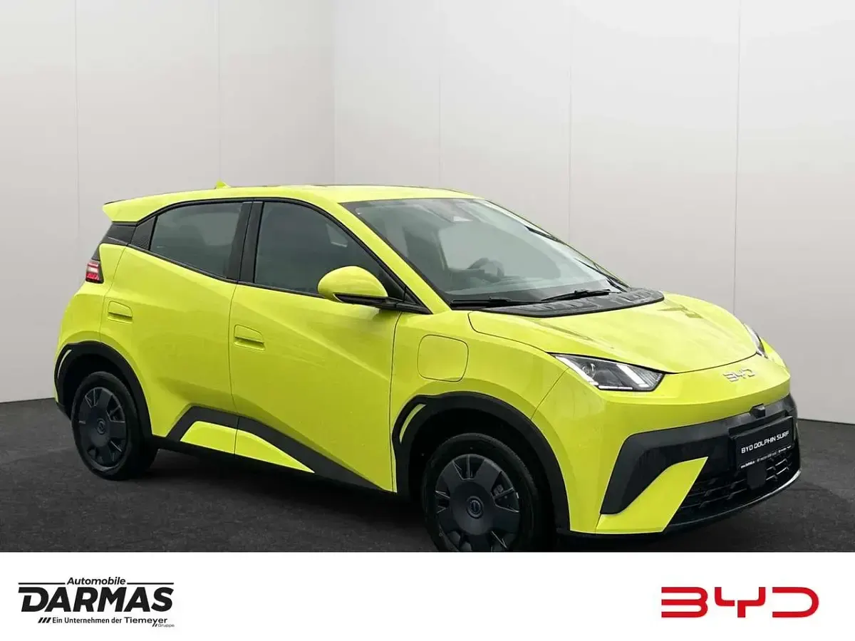 Nouvelle BYD Dolphin Surf Active 64 kW (88 ch) 2026 Vert Citadine