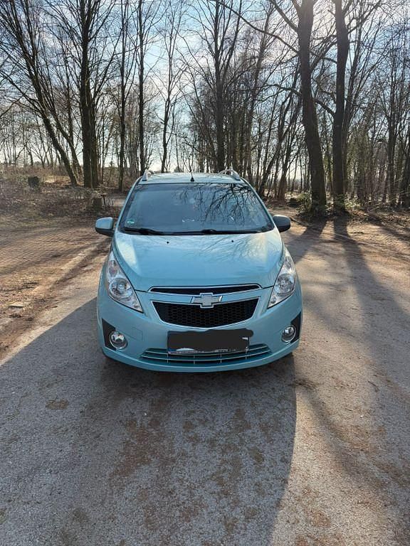 Gebraucht Chevrolet Spark LS 82 PS (60 kW) 2010 Blau Kleinwagen
