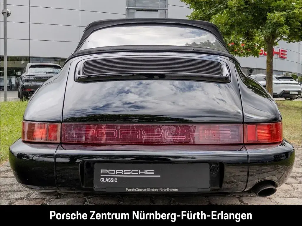 Gebraucht Porsche 911 Carrera 4 Cabriolet 250 PS (183 kW) 1991 Schwarz Cabrio