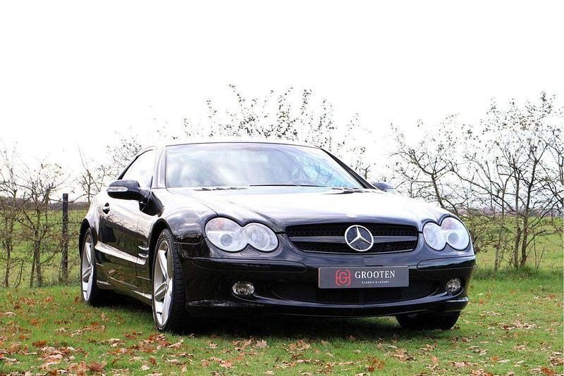 Gebraucht Mercedes SL500 306 PS (225 kW) 2003 Schwarz Cabrio
